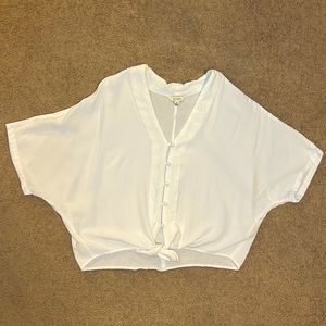 Sim & Sam White Blouse Size S/M